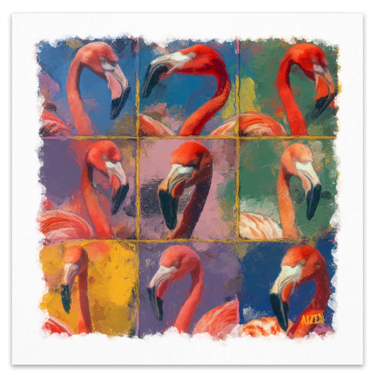 Flamingo Squares